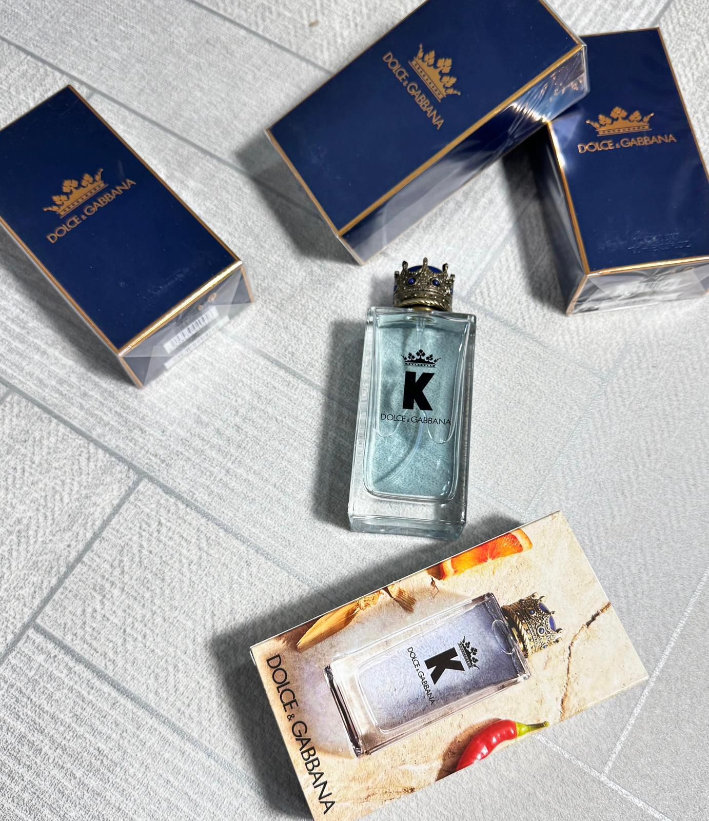 Men's branded perfumes.