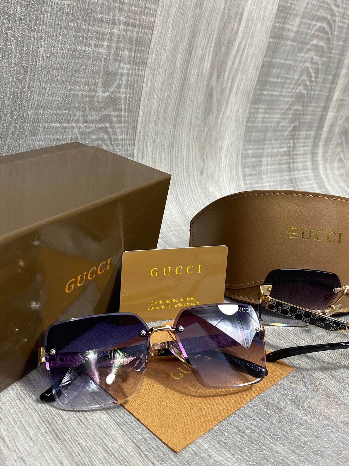 Ladies branded glasses