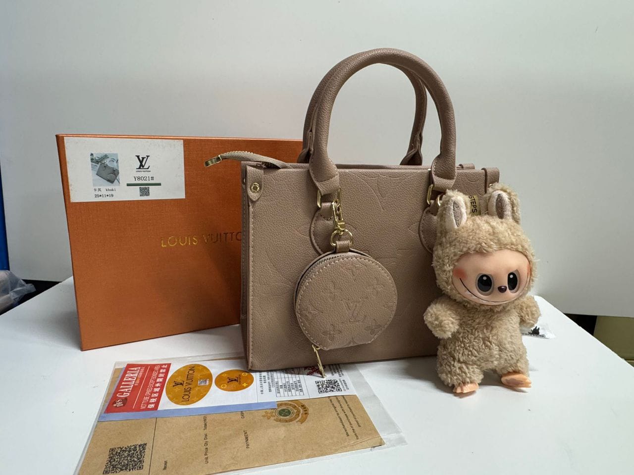 Ladies Inspired Handbag with Pendant