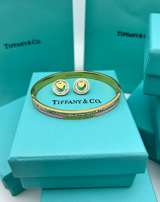 Open Bracelet & Tops Set for ladies