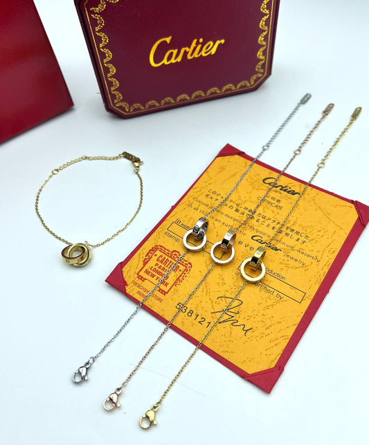 Adjustable chain bracelets for ladies
