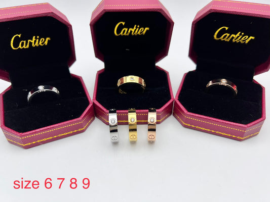 Ladies branded rings