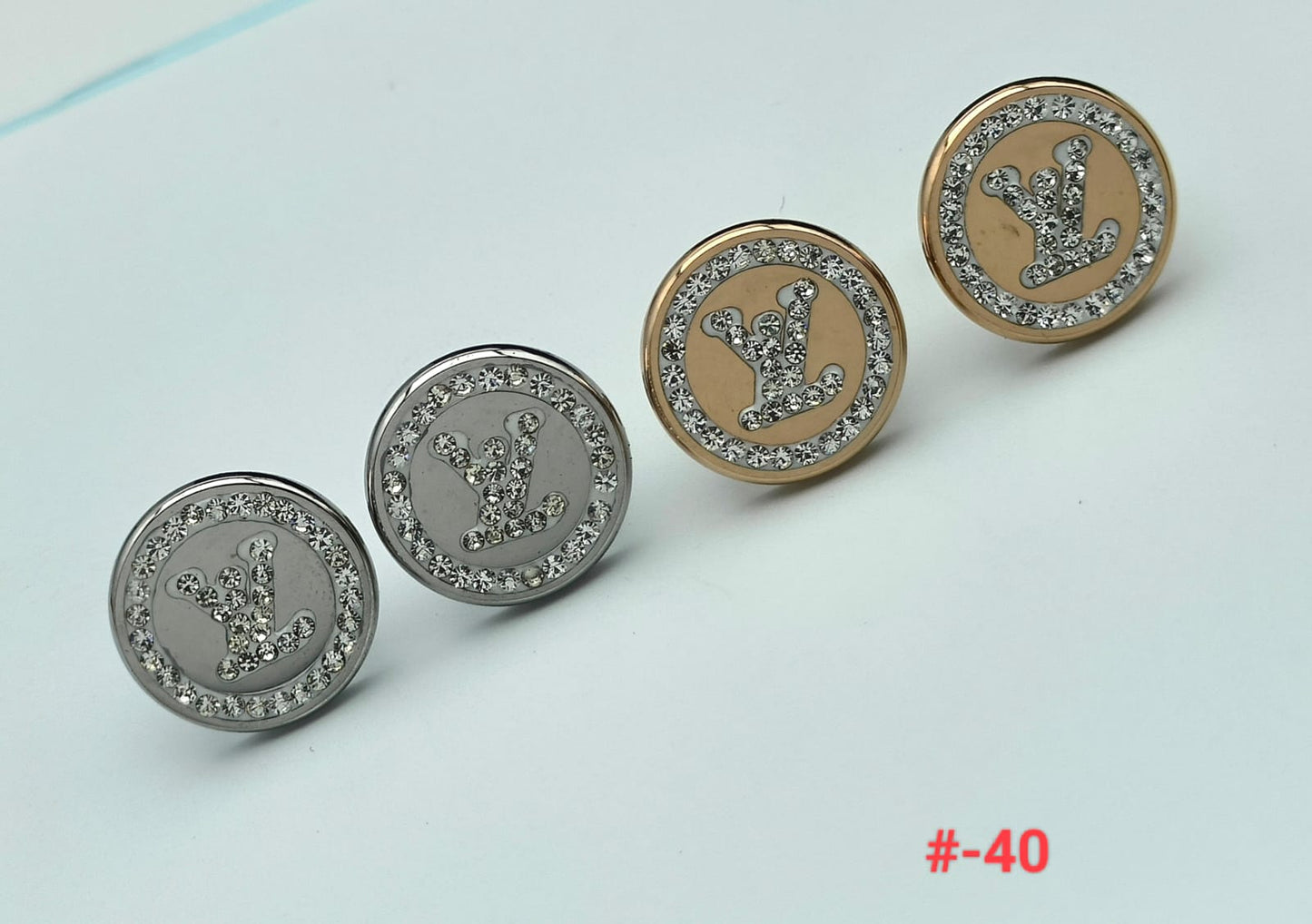 One pair of studs for ladies