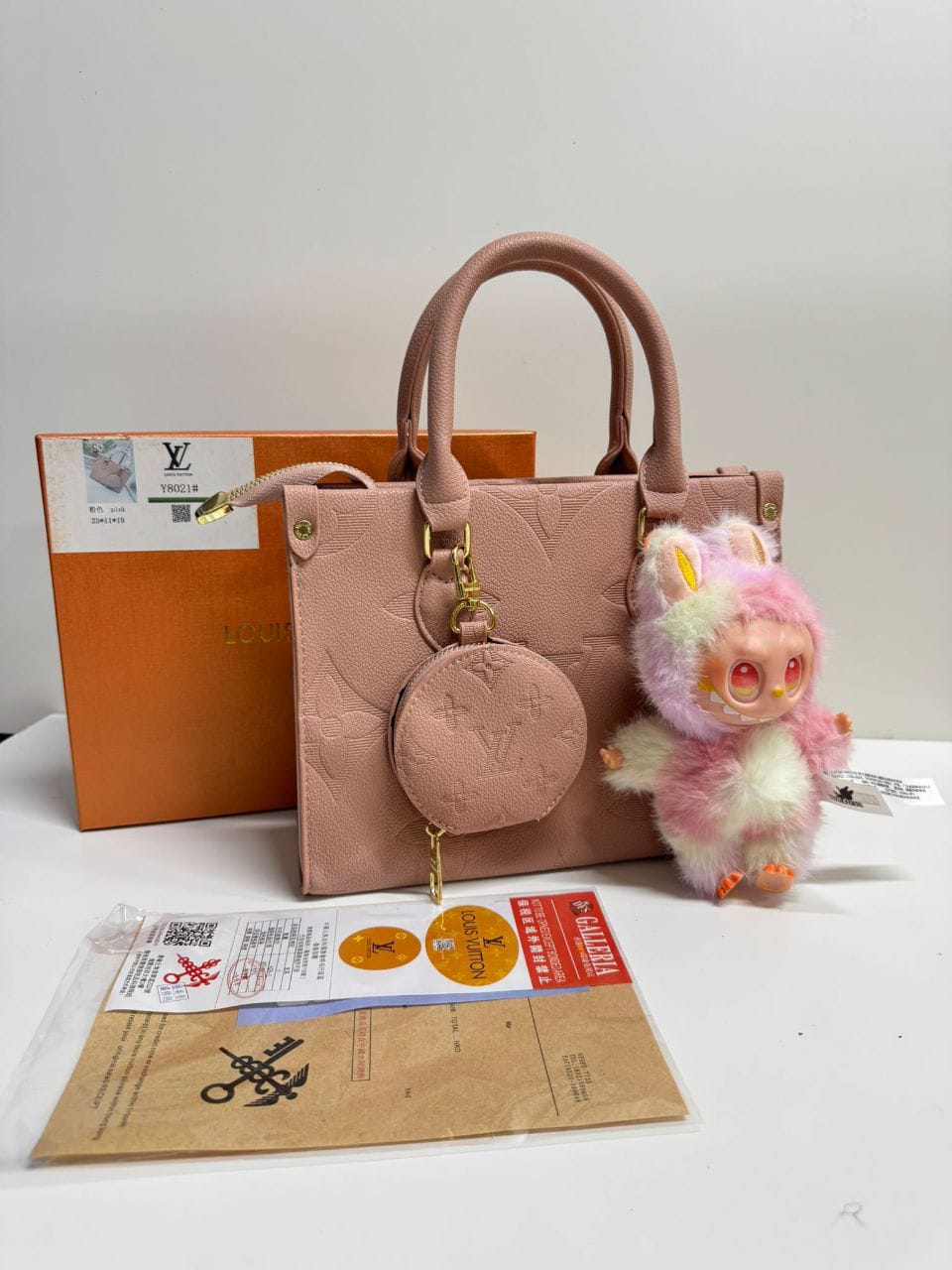 Ladies Inspired Handbag with Pendant
