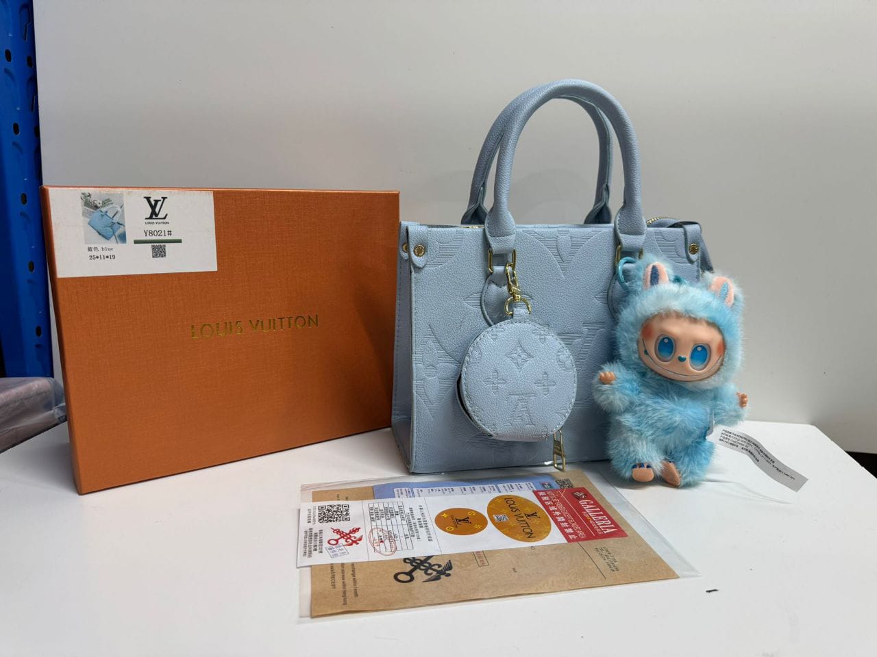 Ladies Inspired Handbag with Pendant