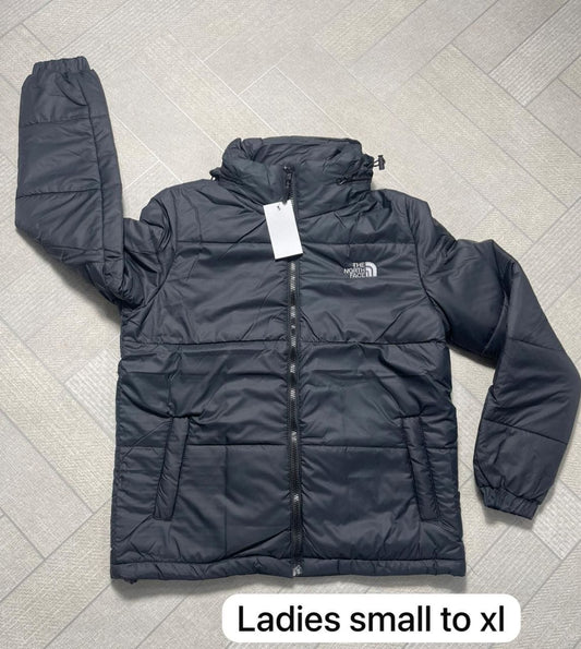 Ladies Puffer Jacket with Hood
