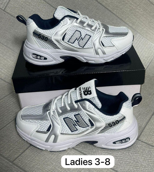 Ladies Black Tech-Sport Sneakers
